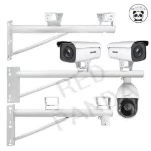 벽부형 CCTV 거치대 야외 지지대 홈카메라거치대 스틸 호환 고정 홈캠 폴대거치대 8