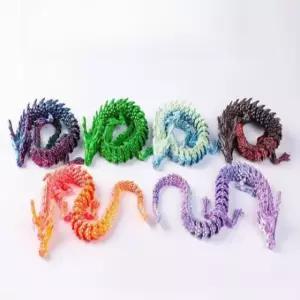 황금용 장난감 굿즈 용피규어 용띠해 해골 푸른 금색 60CM 드래곤 럭셔리 드래곤 갑진년 1