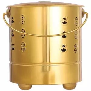 소각로 화로 쓰레기 소각통 휴대용 화목난로 종이 두꺼운 숯불 연료 포함 철제 무연 A