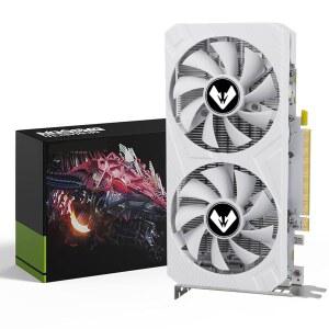 MOUGOOL AMD 라데온 RX 580 그래픽 카드 PC 게임용 8GB GDDR5 256비트 비디오 HDMI /DP /DVI PCI Express x 16 3.0 듀얼 팬 컴퓨터 게임 GPU