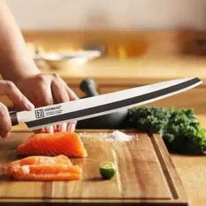 사시미 155MM 일본식 초밥 도마 구성품 50개 플레이트 플랫탑 블루 흰색 생선손질도구 Flat mouth