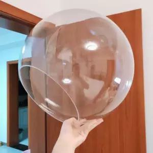 투명 직경 아크릴볼 아크릴구 40CM 화려한 미착용 지름7CM 촬영 장식 핸드헬드 7cm no doll
