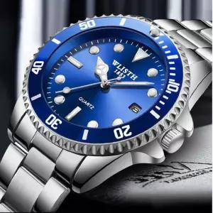 손목시계 정장 남성 쿨링 비지 아나로그 메탈