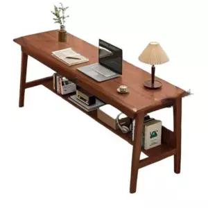 원목데스크 책상 우드슬랩 원목 수납 창가테이블 작업테이블 컴퓨터