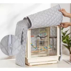 겨울 새장 조류 따뜻한 40X40X60 앞지퍼 22 맞춤 52X폭 부카 커튼 83X폭 Silver S