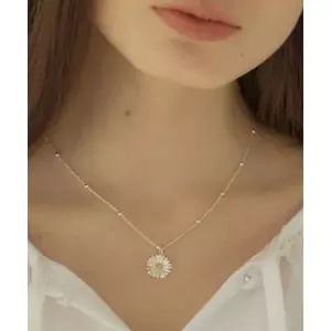 매장정품 OURHOPE 데이지 체인 네크리스 - 실버
