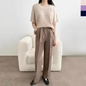 [SBD] 터틀넥 오버핏 니트 여성니트 브이넥 롱 티셔츠 모임