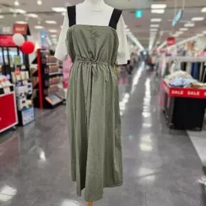 HC07 끈 밴딩 멜빵바지 A25PT5210 (34446697)