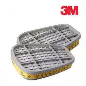 3M 방독마스크 방독필터 6003K 1봉 2개입 방독마스크