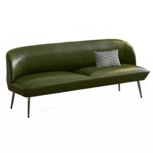 다이닝쇼파 2인용 거실 라운드 가죽 카페 침실 폭좁은