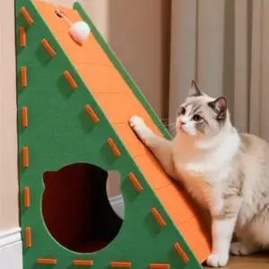 [반려] 애완용품 고양이 고양이 귀여운 스크래쳐 캣타워 침대