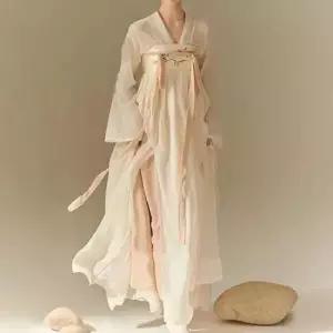 코스프레의상 교복몰 피치화이트 현대무용 고전 한복 의상세트.