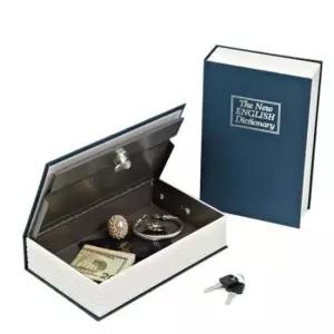 [문구/오피스] 자물쇠방식 북세이프 책금고 사전모양 대형