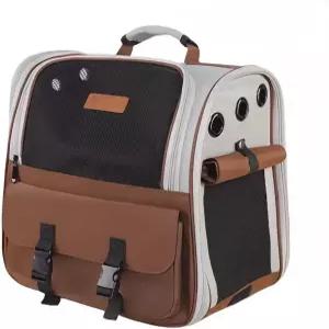 하이킹 캠핑 여행을 위한 팔리모우 고양이 캐리어 백팩 작은 애완동물 휴대용 가방 통기성 메쉬 접이식