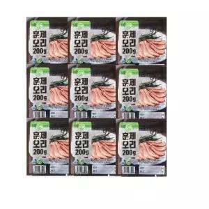 다향 훈제오리 200g 9팩34458585