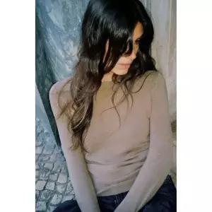 ZARA 베이직 플레인 니트 스웨터 - 그레이 밍크 8851/171/722 144248