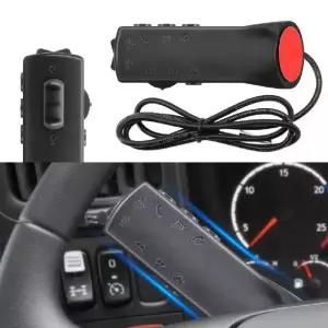 범용 자동차 스티어링 휠 버튼 다기능 리모컨 오디오 GPS 네비게이션 DVD 안드로이드 제어 7 키