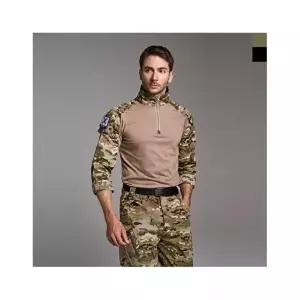 에스케이스토아 [기타브랜드]KSS 1012 남자 밀리터리 컴뱃셔츠 택티컬 아웃도어 집업 전술 긴팔 티셔츠