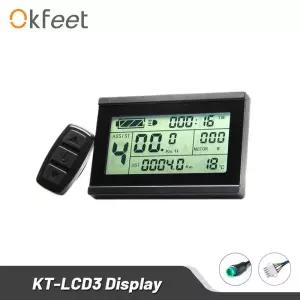Okfeet KT LCD3 디스플레이 전기 자전거 LED 72V ktLCD 컨트롤러용