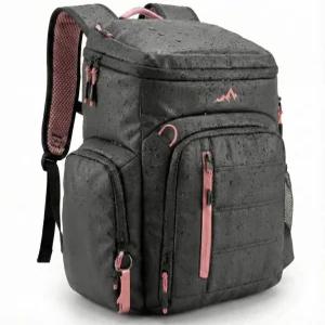 쿨러 백팩 단열 방수 22시간 추위 누수 방지 56캔 경량 및 휴대용 스박스 캠핑 비치