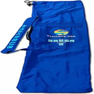 비치버브 우산 가방 넓은 패딩 숄더 스트랩과 몰드형 휴대용 손잡이가 있는 방수 및 접이식