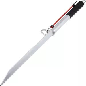 VEVOR 샌드 스파이크 보트 앵커 36인치 아연 도금 탄소강 슬라이드 쇼어 후크 소형 제트키 폰툰 카약용