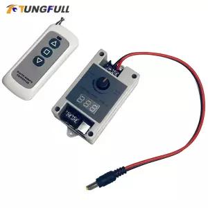 호환  무선 리모컨 DC PWM 디밍 속도 제어 모듈 컨트롤러 스위치 전기 선형 액추에이터용 DC 12V 24V