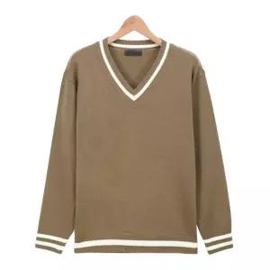 [하프클럽/스콰즈]스콰즈 니트 STS043 7COLOR 남성 브이넥 긴팔 오버핏 니트티셔츠