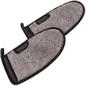 Griot의 차고 극세사 휠 워시 미트 모든 표면에 스크래치 없는 청소 11820 2개 세트