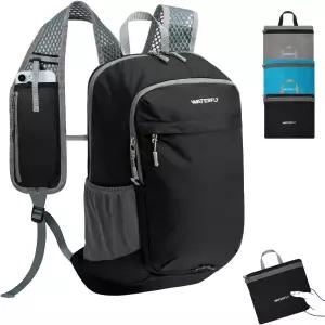 워터플라이 패커블 경량 소형 백팩 15L 접이식 미니 하이킹 데이팩 여성용 초경량 컴팩트 남성 야외 여행