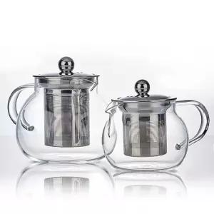 유리 티포트 차포트 T700 (700ml) 스텐필터 티메이커 유리차주전자 차주전자