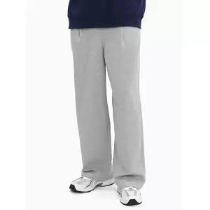 [하프클럽/스콰즈]스콰즈 남녀공용 바지 핀턱 허리밴딩 트레이닝 팬츠 SJJ045