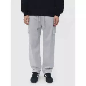 [하프클럽/스콰즈]스콰즈 남자 데일리 카고 트레이닝팬츠 밴딩 일자 바지 SHTP012