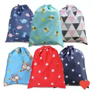 유아동 가방 다용도파우치 조리개 도시락 실내화