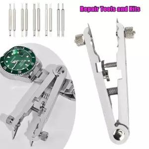 시계 스프링바 플라이어 툴 키트 손목 밴드 스트랩 제거 수리 픽셋 도구