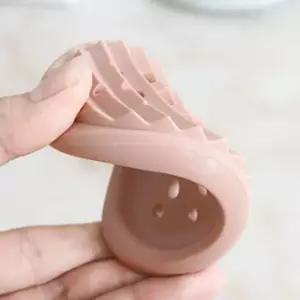 실리콘비누거치대 빨래솔 실리콘 비누받침대