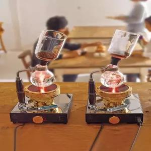 일본식 사이폰 포트 커피 메이커 추출 사이펀 머신