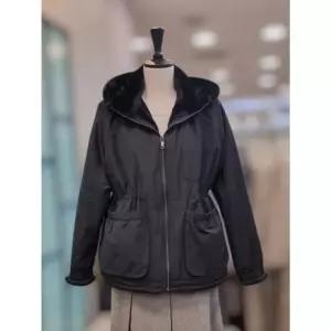 [안지크]안지크 세이브존02 후드넥 인조퍼 하프재킷 AJ4FP693 (44784602)