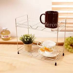 교자상 2단 밥상 좌식책상 테이블선반 테이블 소