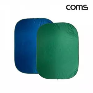 원터치 양면 크로마키 스크린 배경천(대형) 1인 방송