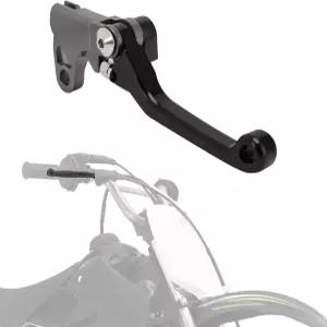 IUVWISN 모터사이클 브레이크 레버 피벗 조절 가능한 CNCKLX 110 KLX110L 20102025 더트 핏 바이크 블랙