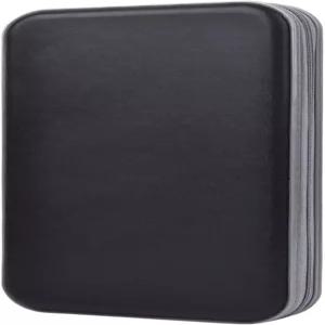 알라비스프 xx CD 홀더 72 용량 CD/DVD 케이스 휴대용 지갑 보관 정리함 자동차 여행용 하드 플라스틱 보호