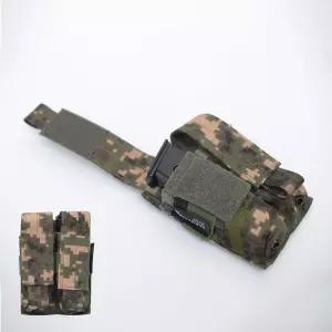 육군픽셀 더블 싱글맥 탄창 권총 파우치