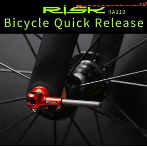 내구성이 뛰어난 TC4 티타늄 합금 자전거 퀵 릴리스 스큐어 초경량 QR 허브 레버 로드