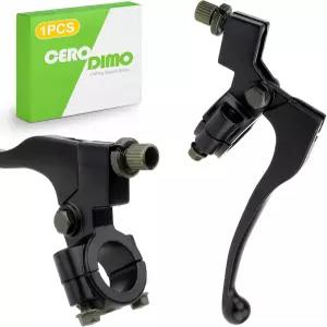 CeroDimo 7/8인치 범용 모터사이클 클러치 및 브레이크 레버 퍼치 세트 더트 바이크 피트 125cc 모델과