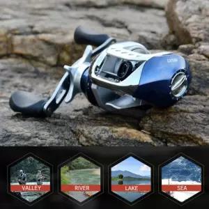 뛰어난 그립감 루어릴 낚시릴 좌 우 핸들 베이트릴