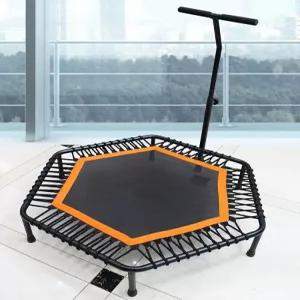 점핑 다이어트 트램폴린 육각 손잡이 방방이 에어보드