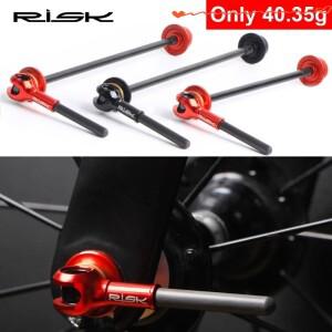 위험 티타늄 MTB 도로 자전거 QR 꼬치 레버 휠 허브 초경량 Ti 축 탄소 섬유 핸들 퀵 릴리스