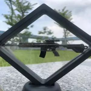 무중력 솔라 자동회전 데코 라이플 건 모델 모형 총