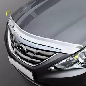 소나타 본닛 가드 후드 크롬 보호 몰딩